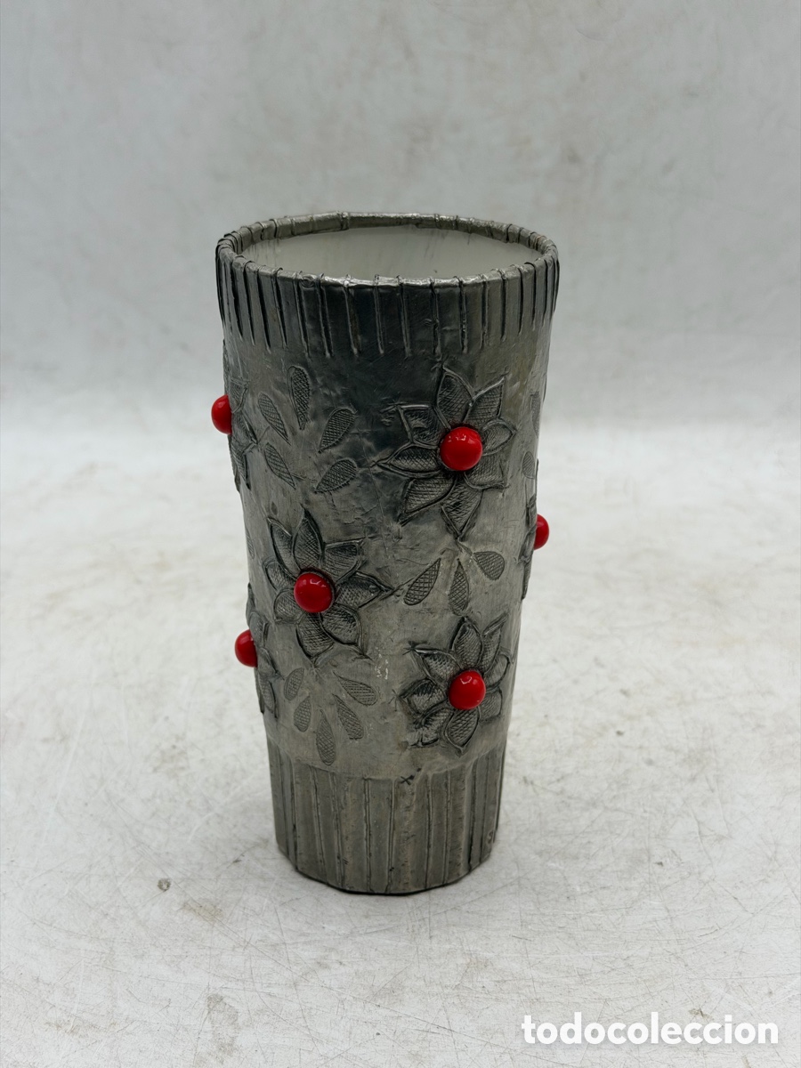 Antig&uuml;edades: Antiguo Vaso Decorativo - Foto 5