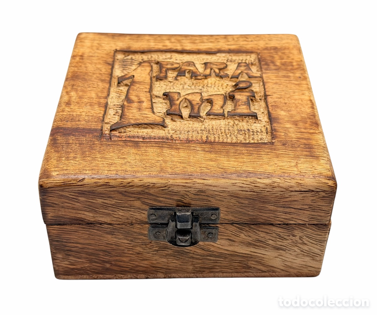 Antiquit&eacute;s: Caja de Madera Vintage