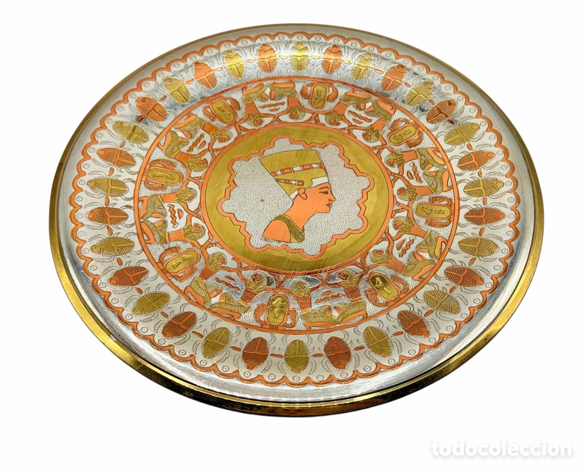 Antiguidades: Plato Decorativo Nefertiti