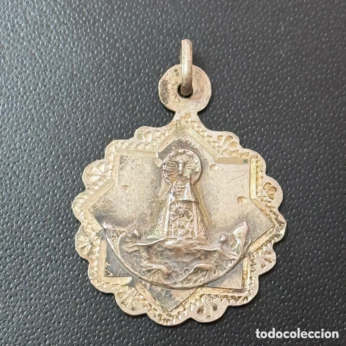 Antiquit&auml;ten: Medalla de Plata S. XIX - Virgen de los Desamparados - Valencia