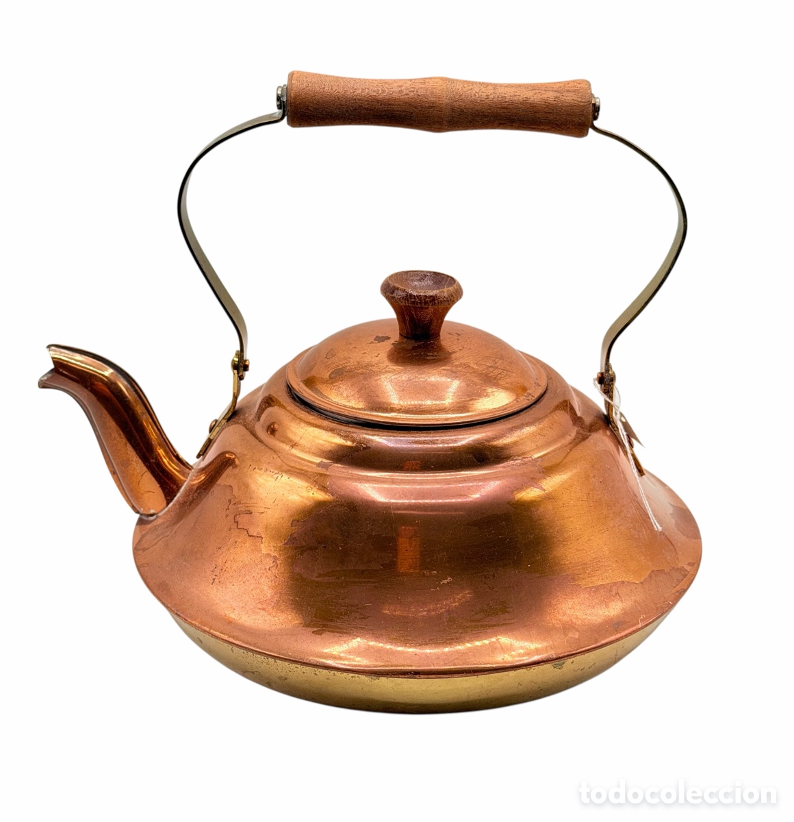 Antiquit&auml;ten: Antigua Tetera de Cobre