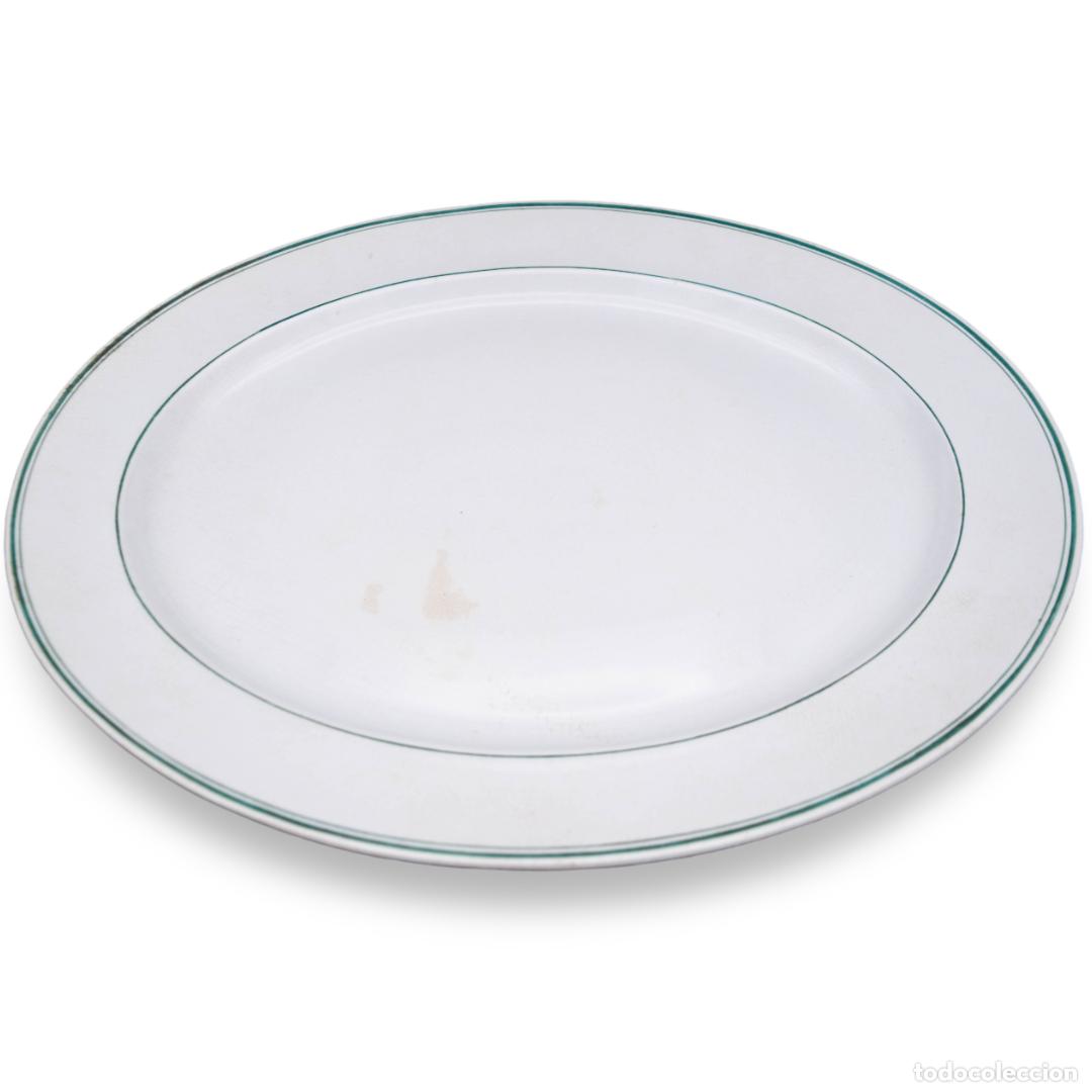Oggetti Antichi: Bandeja de porcelana pintada a mano