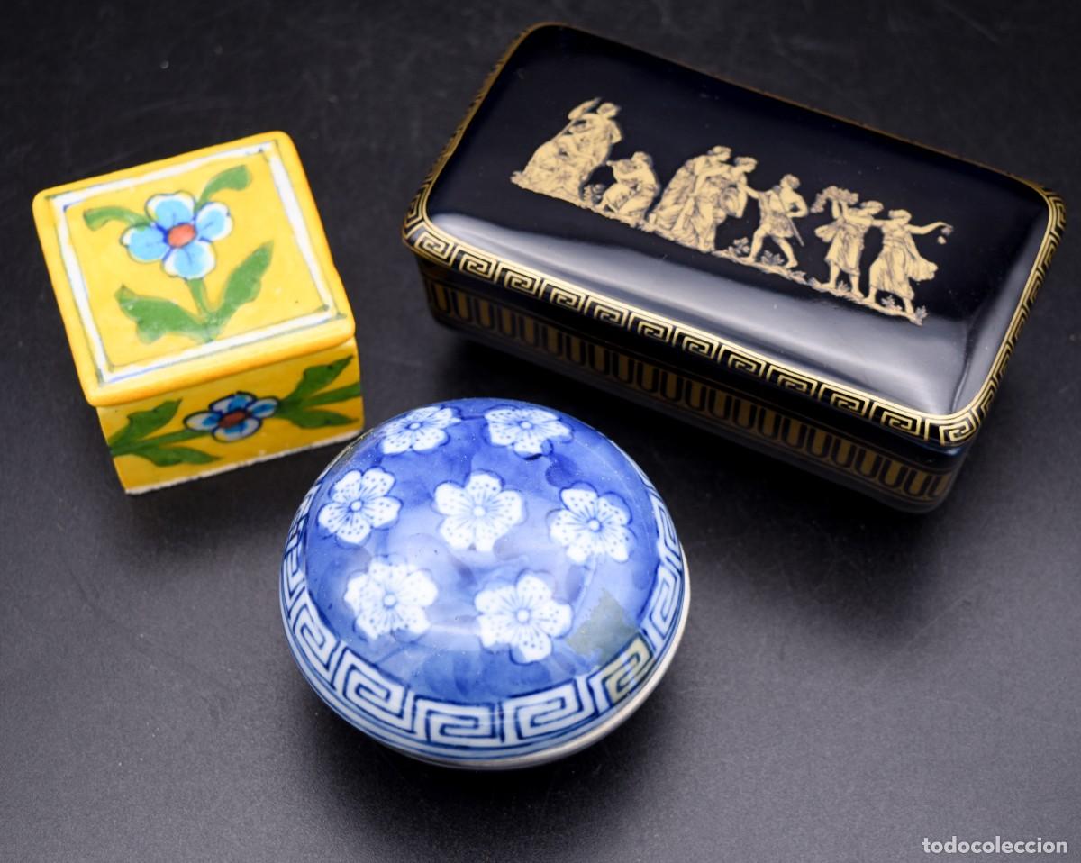 Antig&uuml;edades: Cajas de porcelana (3) - Foto 2