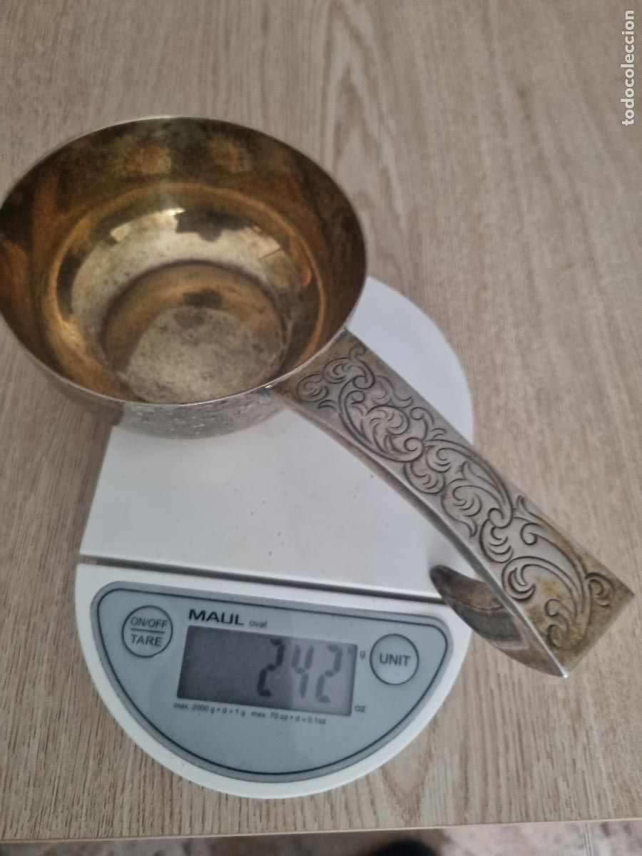 Antiques: CAZO DECORATIVO DE PLATA MEXICO 0,925 PUNZONADA PESA 242 GR MIDE 5 X 20 CM ANTIGUA ORIGINAL