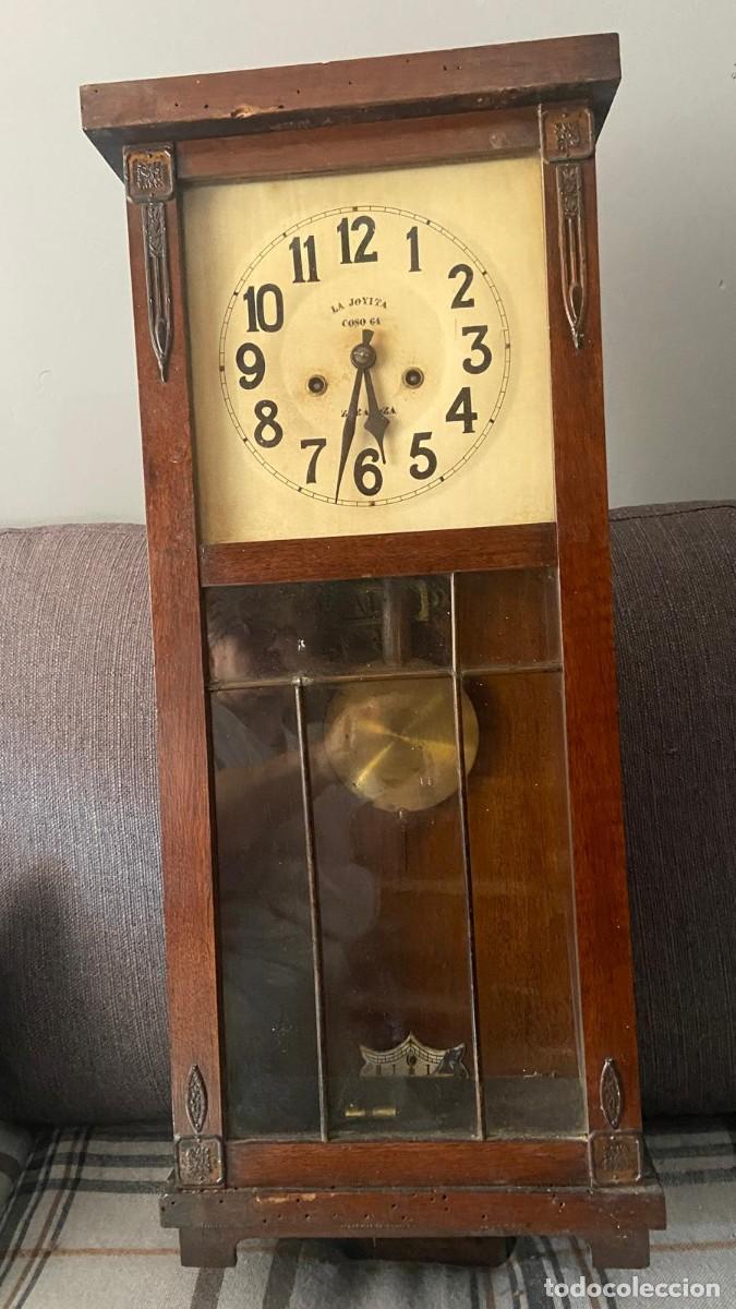 Antig&uuml;edades: Reloj de pared Alix a&ntilde;os 30 madera