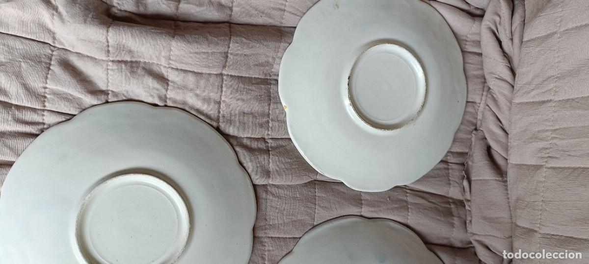 Antig&uuml;edades: Juego platos postre y tarta - Foto 7