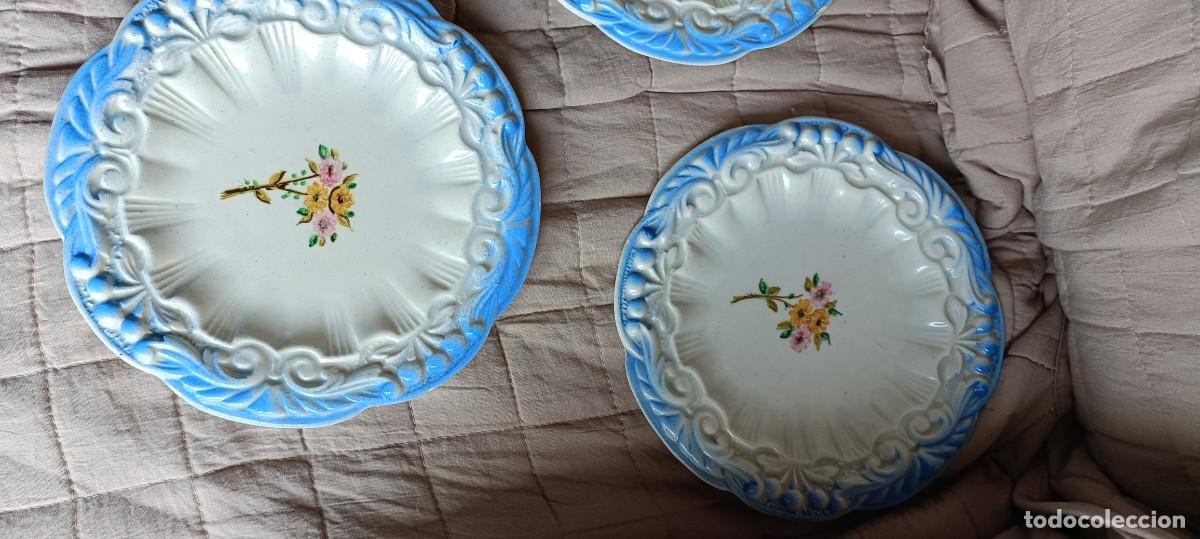 Antig&uuml;edades: Juego platos postre y tarta - Foto 10