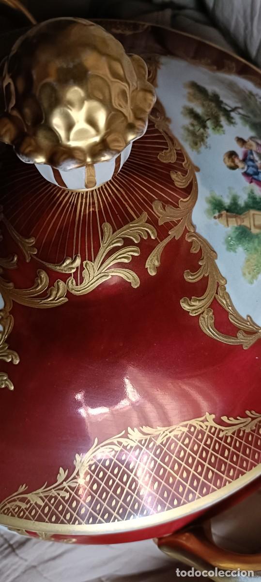 Antiguidades: Preciosa sopera mediados siglo XX