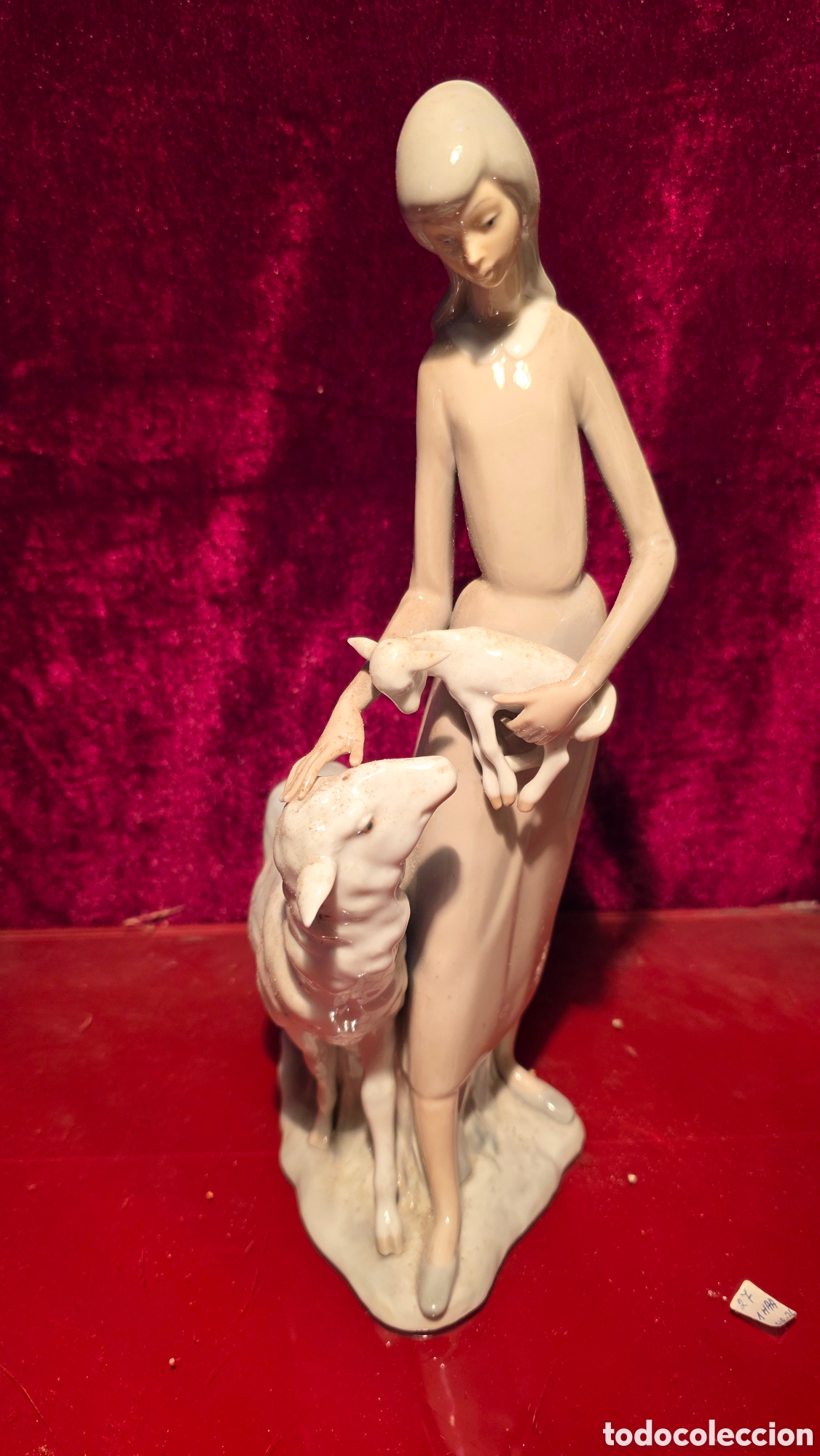 Antig&uuml;edades: Figura porcelana lladro