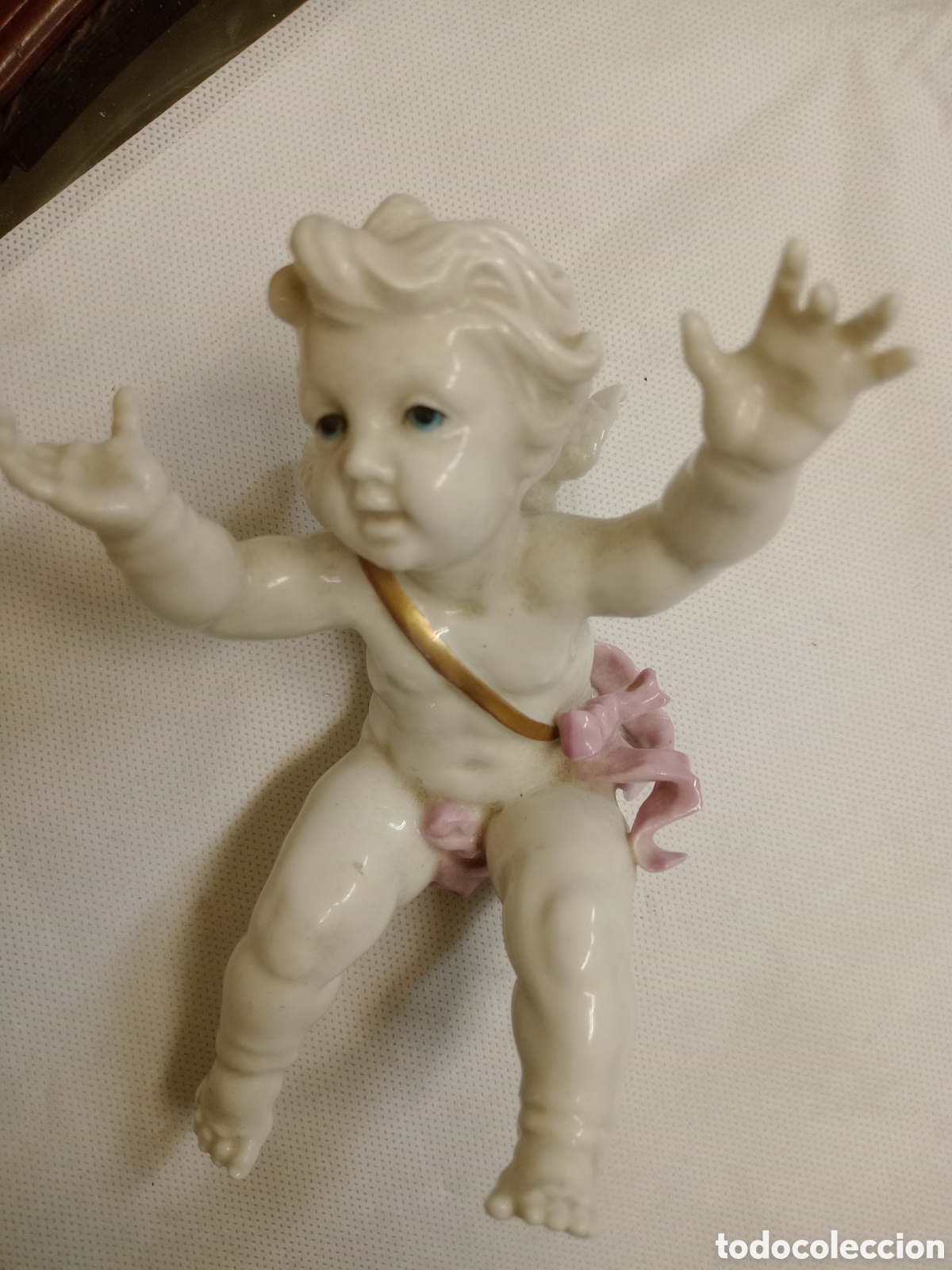 Antig&uuml;edades: &Aacute;ngel de porcelana de Algora