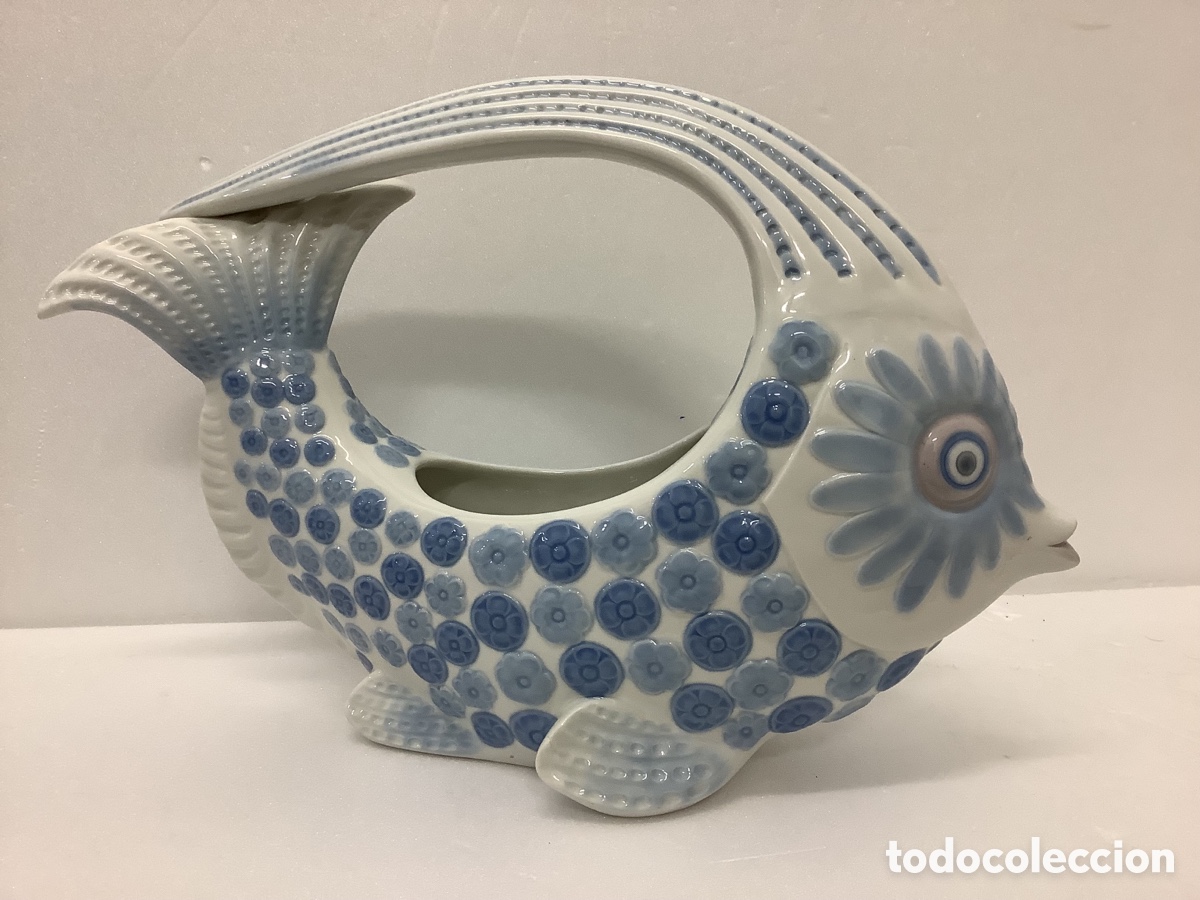 Antig&uuml;edades: PEZ PORCELANA LLADR&Oacute; - A&Ntilde;O 1970