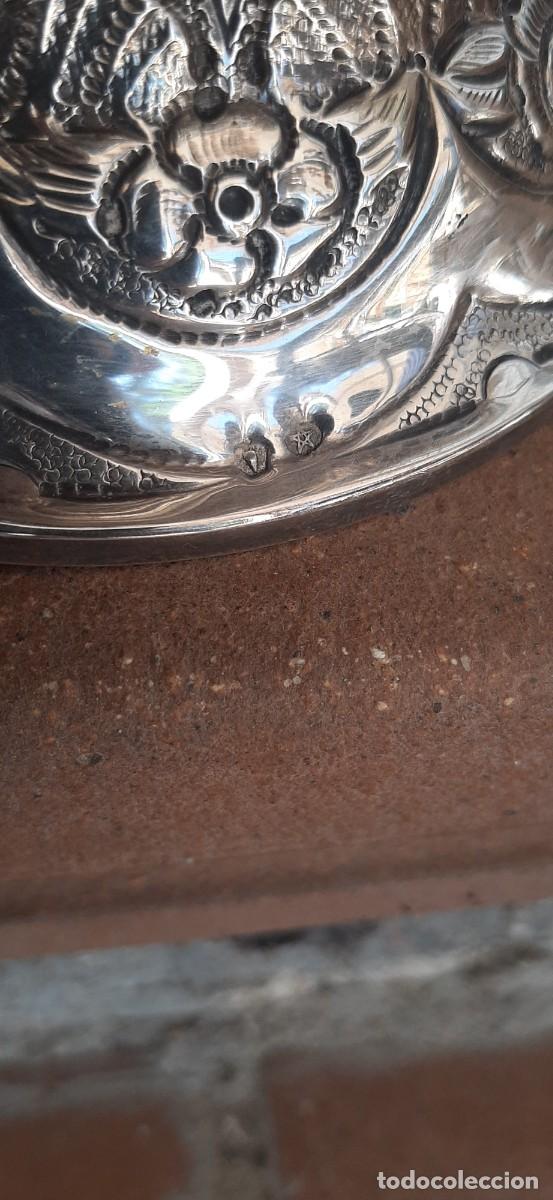 Antig&uuml;edades: Jarra de plata maciza labrada contrastada, - Foto 6