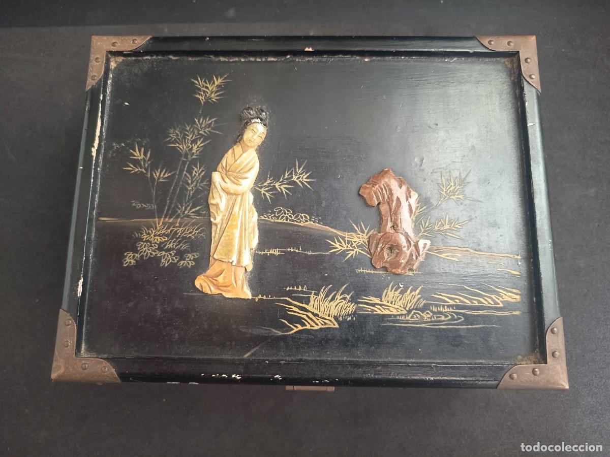 Antig&uuml;edades: Caja de madera china