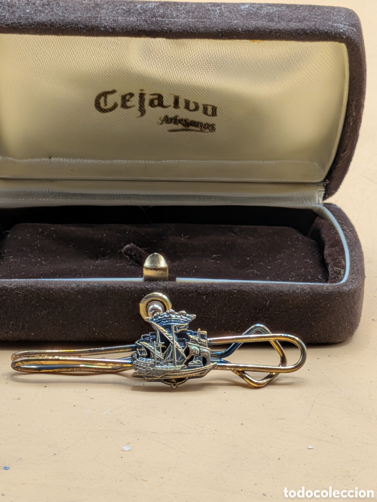 Oggetti Antichi: PISACORBATAS GALE&Oacute;N NAVAL MILITAR PLATA 925 CEJALVO