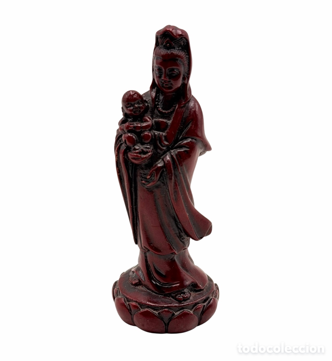 Antiquit&auml;ten: Figura de Buda Rojiza