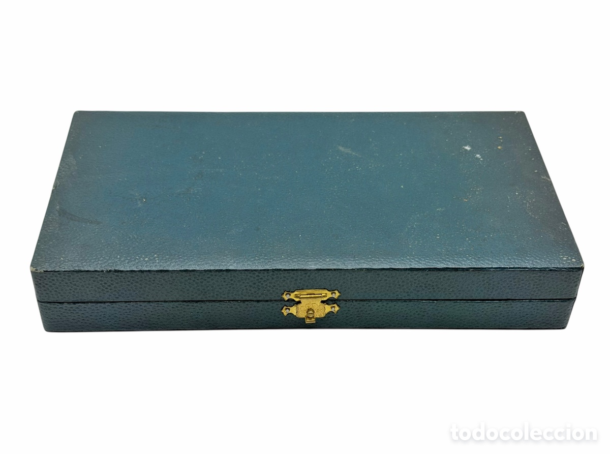 Antiguidades: Caja Verde Vintage Cuberter&iacute;a