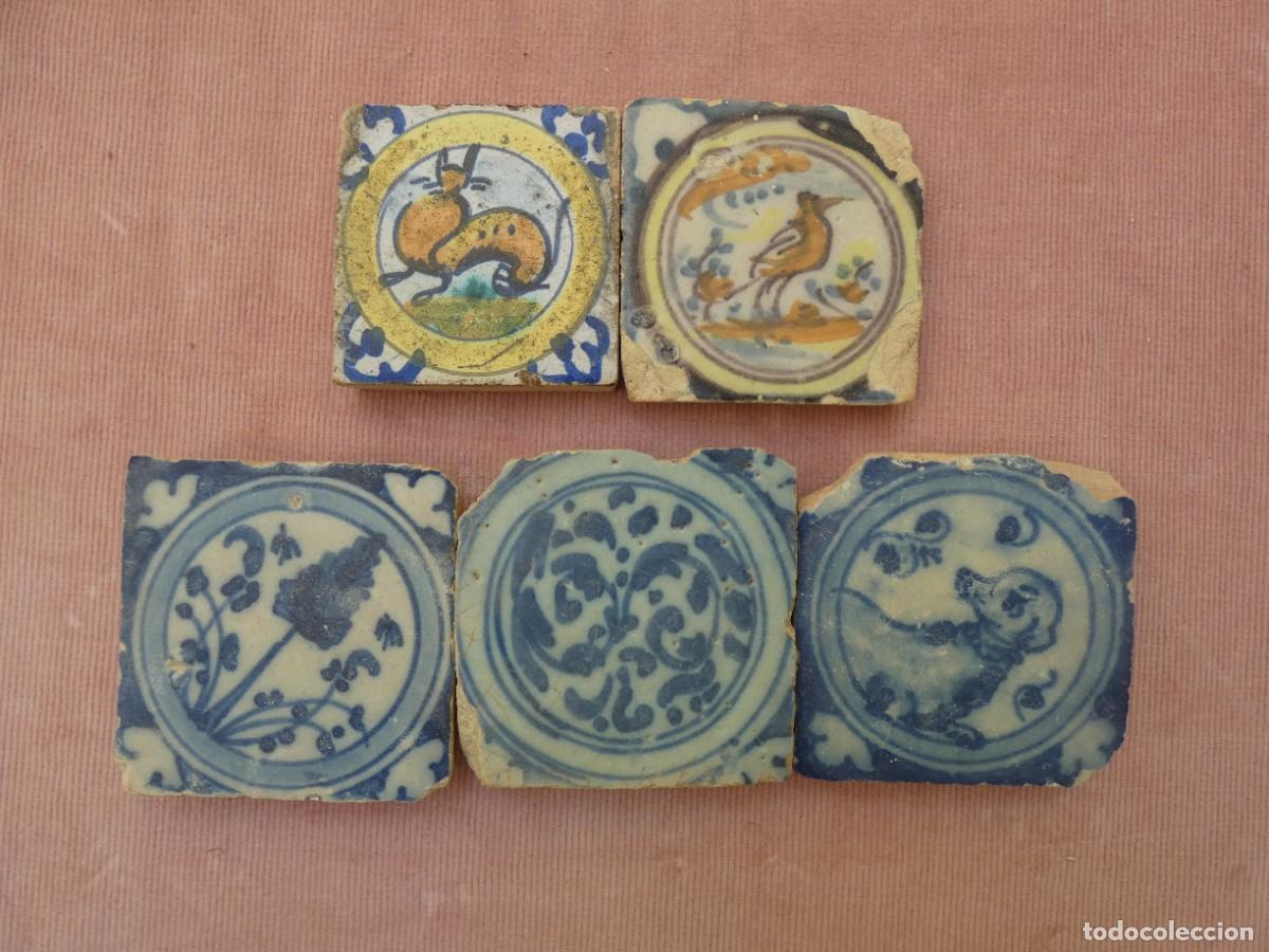 Antig&uuml;edades: Azulejo, Azulejos Espa&ntilde;ol Sevilla Olambilla