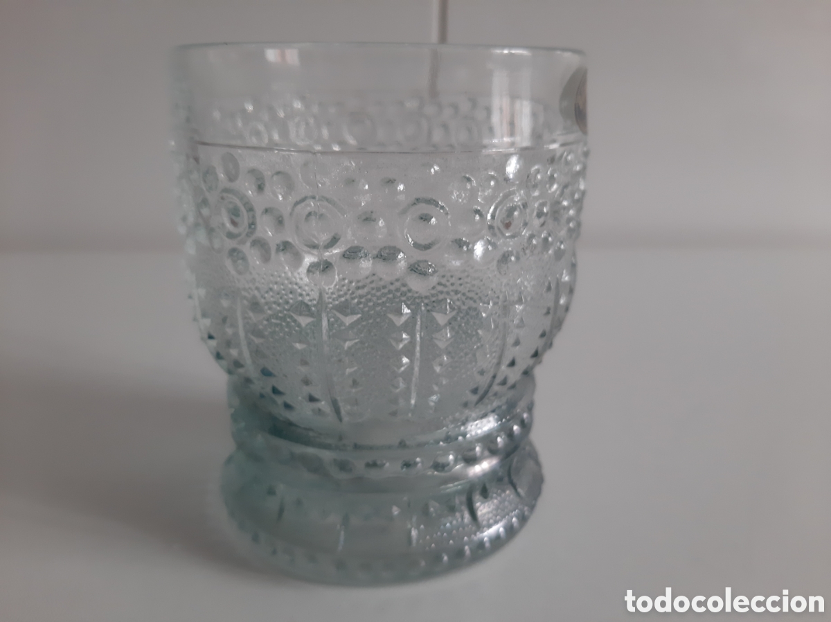 Antig&uuml;edades: Vaso cristal Bohemia hecho a mano