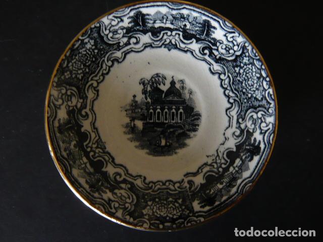 Antiques: PLATO PORCELANA CARTUJA PICKMAN ORIGINAL 12 CM DIAMETRO