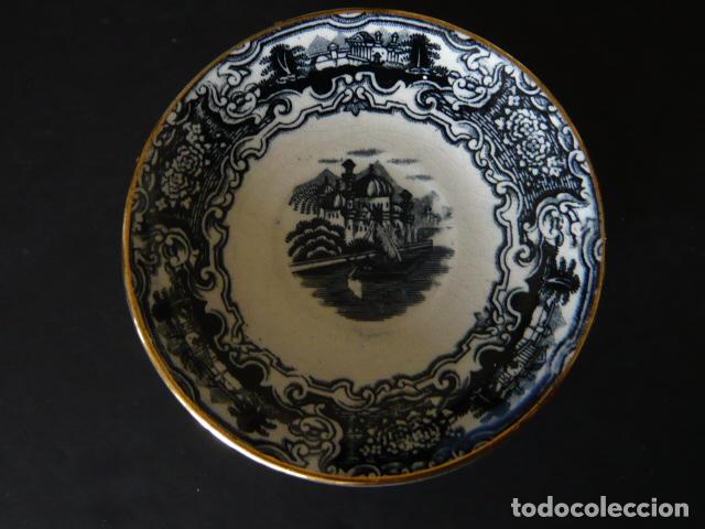 Antiques: PLATO PORCELANA CARTUJA PICKMAN ORIGINAL 12 CM DIAMETRO