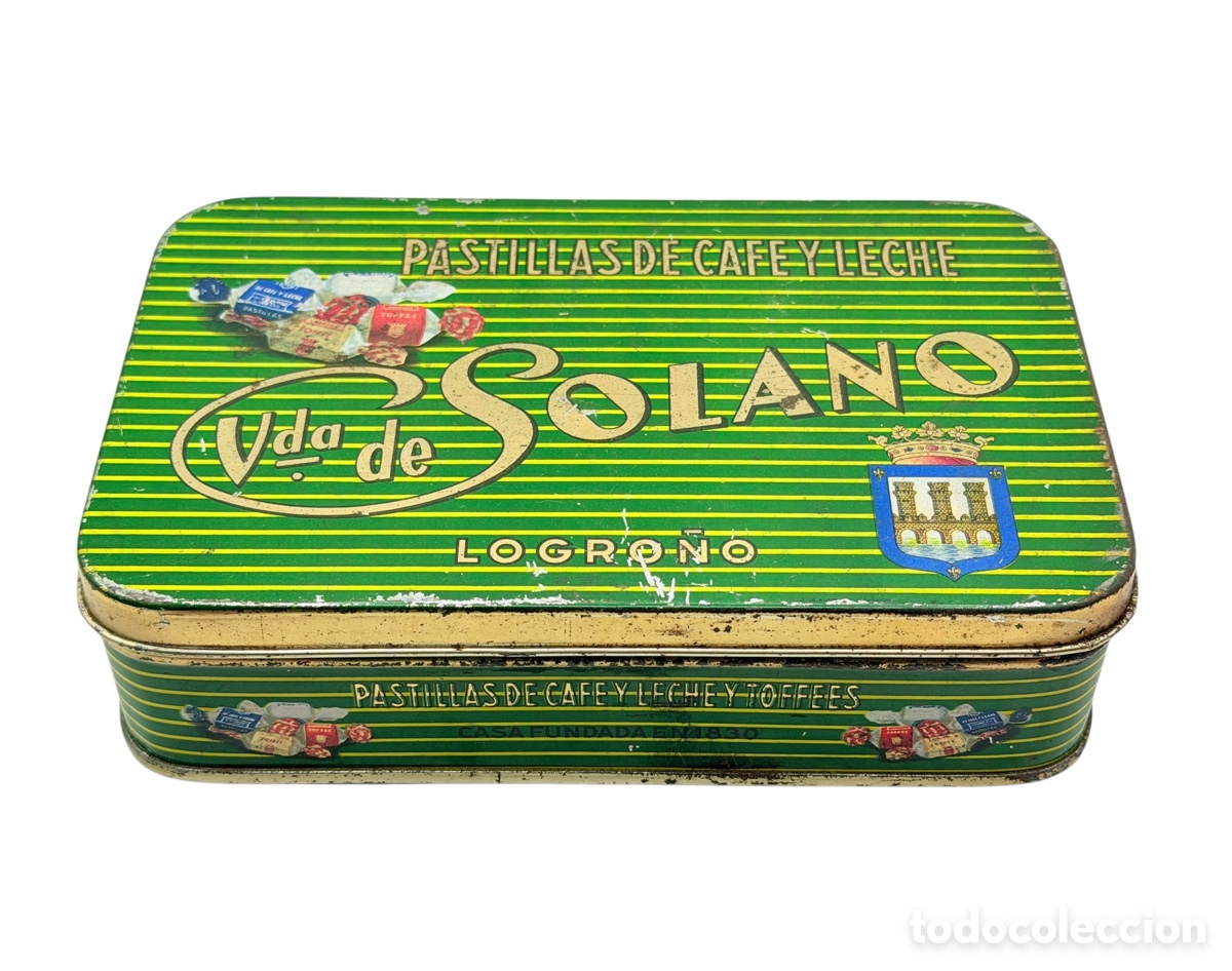 Antiquit&eacute;s: Antigua Caja Met&aacute;lica