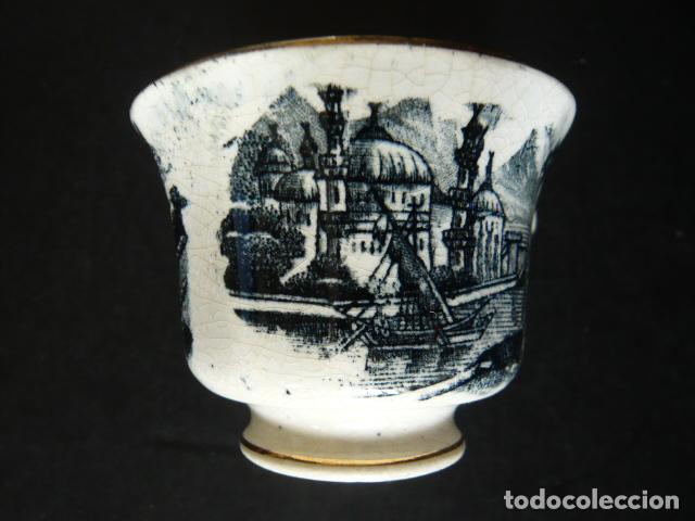 Oggetti Antichi: TAZA PORCELANA CARTUJA PICKMAN ORIGINAL 8 CM DIAMETRO X 6 CM ALTO