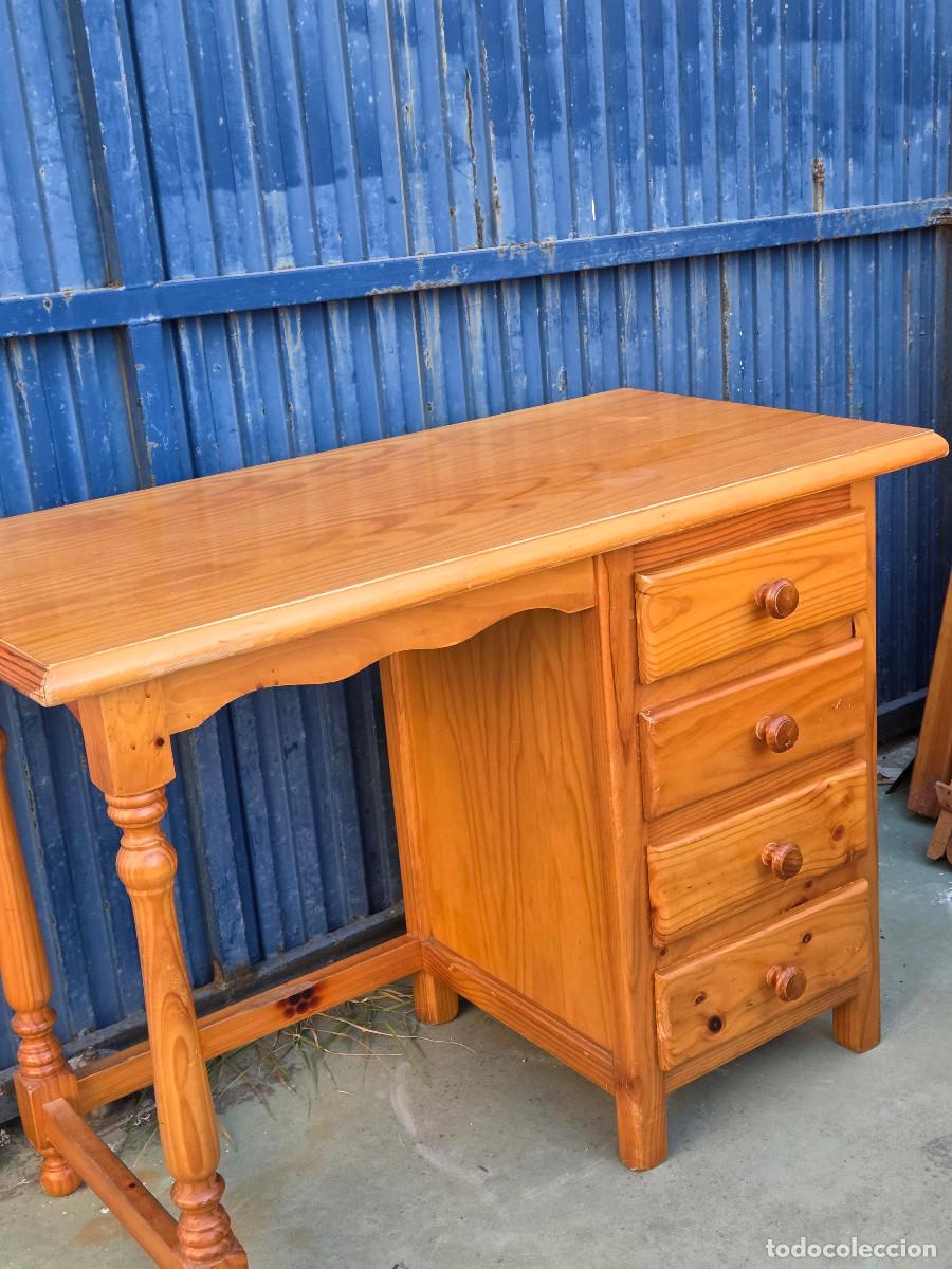 Antig&uuml;edades: mesa escritotio gastos de envio 35&euro; - Foto 1