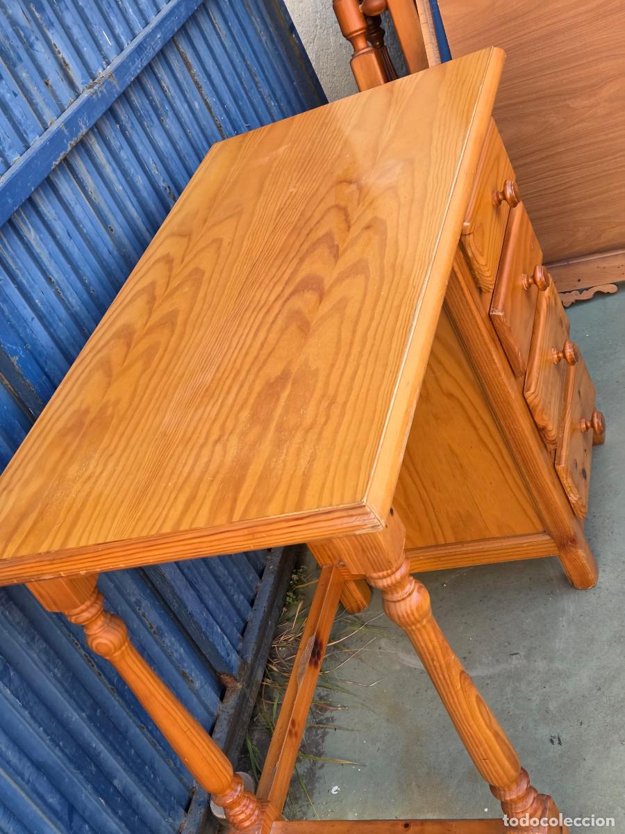 Antig&uuml;edades: mesa escritotio gastos de envio 35&euro; - Foto 3