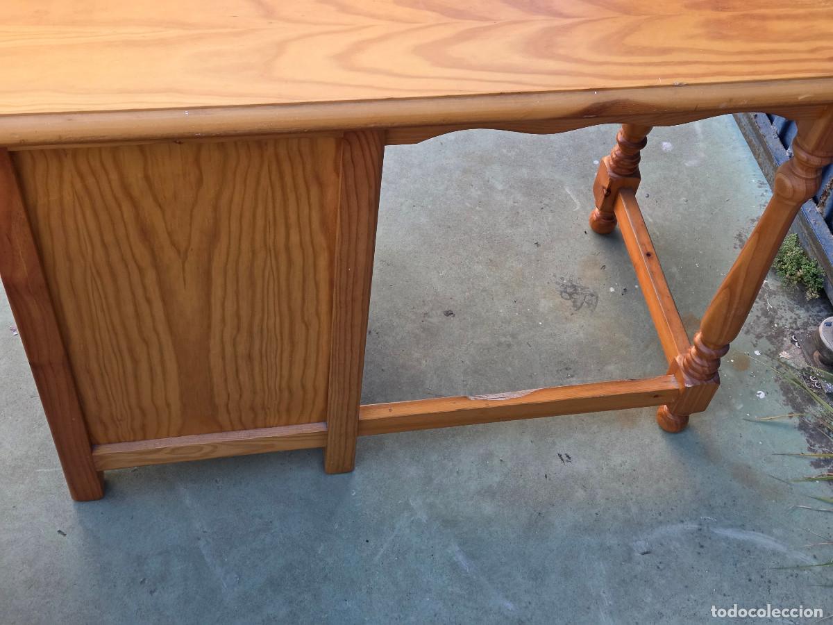 Antig&uuml;edades: mesa escritotio gastos de envio 35&euro; - Foto 10