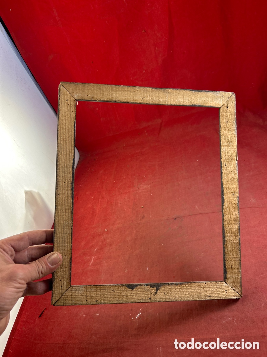 Antig&uuml;edades: ANTIGUO MARCO DE MADERA - Foto 3