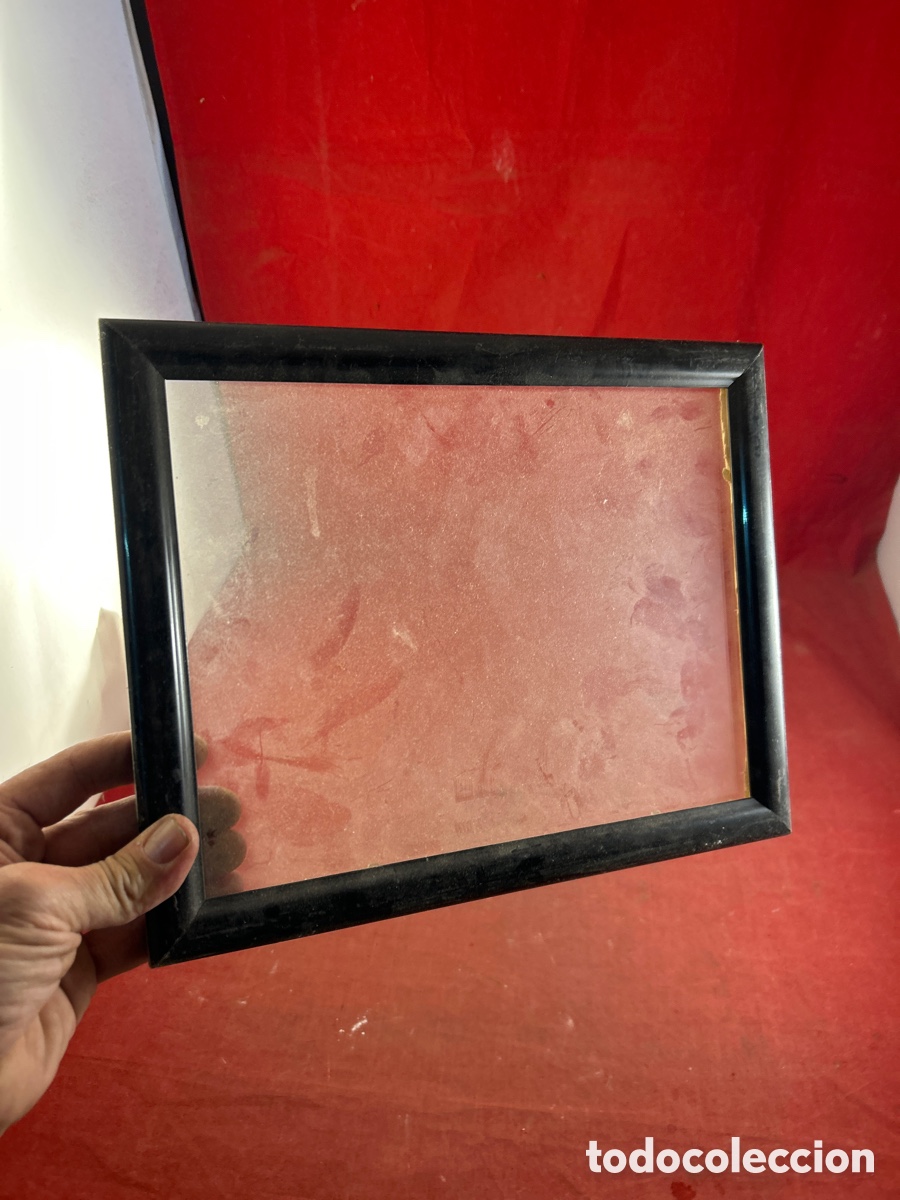 Antig&uuml;edades: MARCO DE MADERA CON CRISTAL - Foto 2
