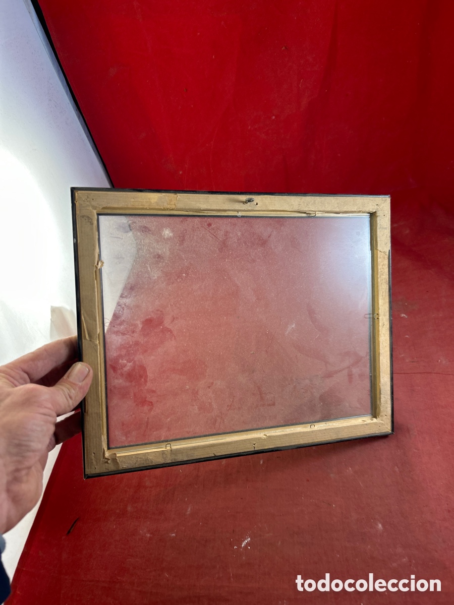 Antig&uuml;edades: MARCO DE MADERA CON CRISTAL - Foto 3