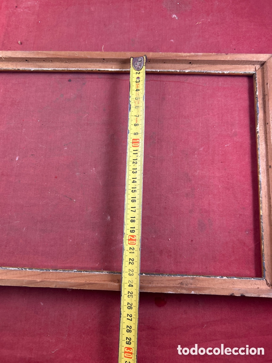 Antig&uuml;edades: MARCO DE MADERA ANTIGUO - Foto 3