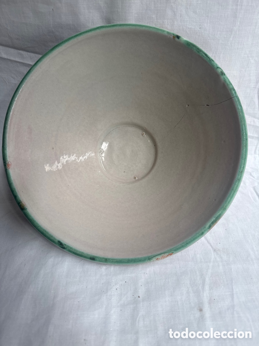 Antiques: Cuenco en cer&aacute;mica de Teruel s XIX
