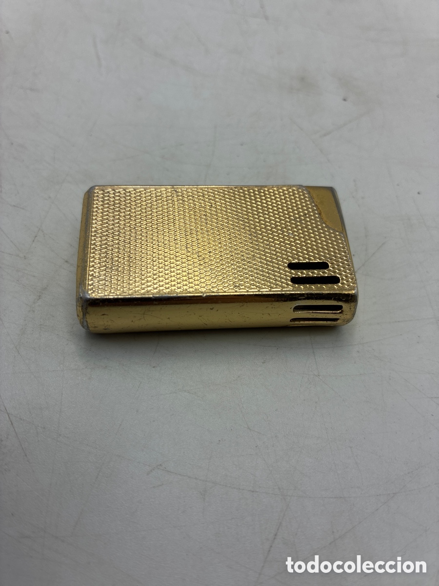 Antig&uuml;edades: Encendedor Dorado Royal M&aacute;ster. - Foto 2