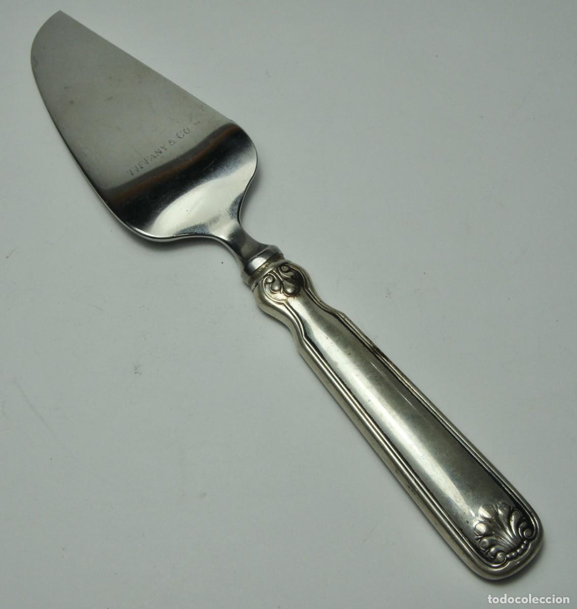 Antiguidades: Pala de servir para tarta Tiffany & Co en plata y acero inoxidable &middot; ca. 1940&ndash;1960