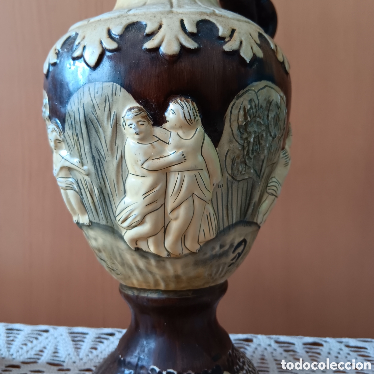 Antig&uuml;edades: JARRA CON 5 COPAS ARTUDEN - Foto 5