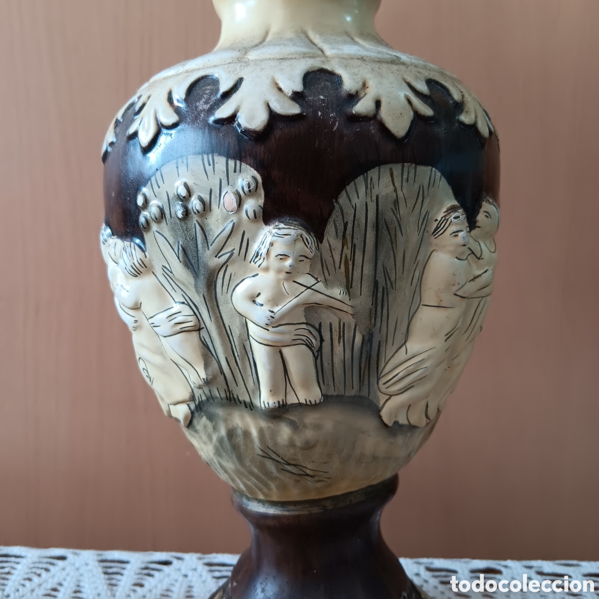 Antig&uuml;edades: JARRA CON 5 COPAS ARTUDEN - Foto 6