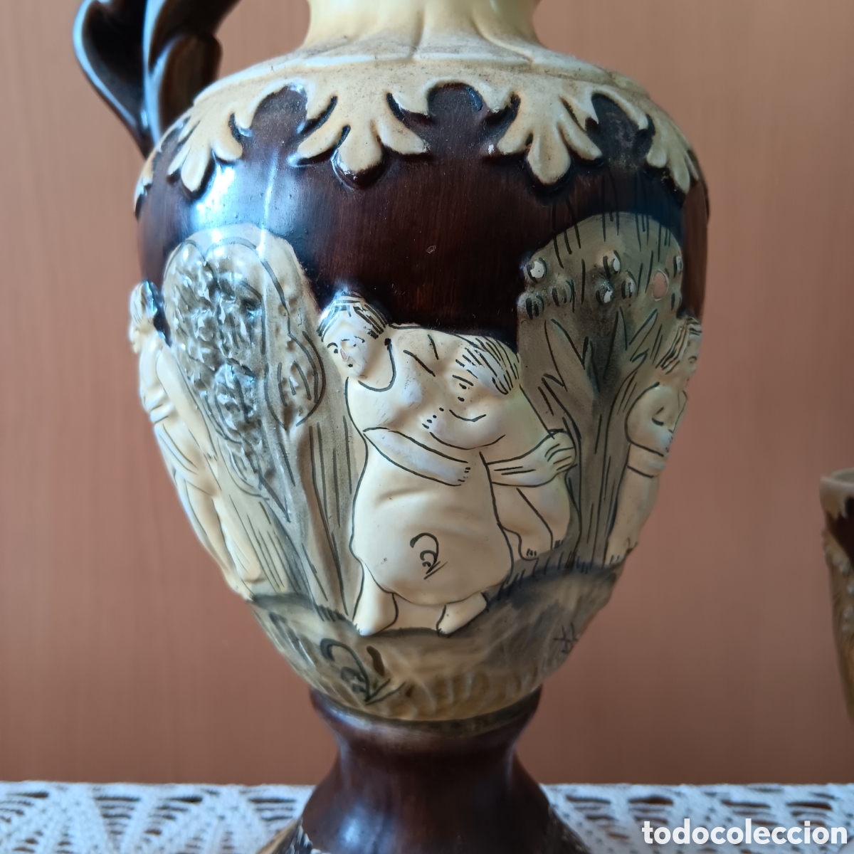 Antig&uuml;edades: JARRA CON 5 COPAS ARTUDEN - Foto 7