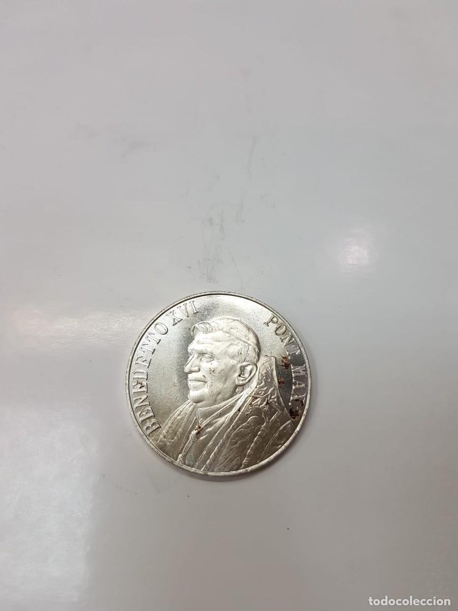 Antig&uuml;edades: MEDALLA DE BENEDICTO XVI PONT.MAX