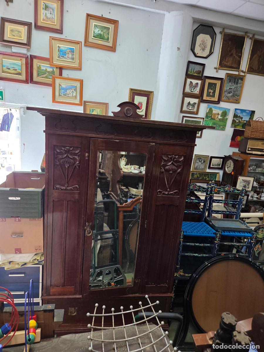 Antig&uuml;edades: armario antiguo de roble gastos de envio 100&euro;