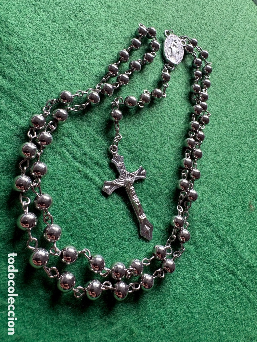 Antiquit&auml;ten: Antiguo Rosario plateado (A3)