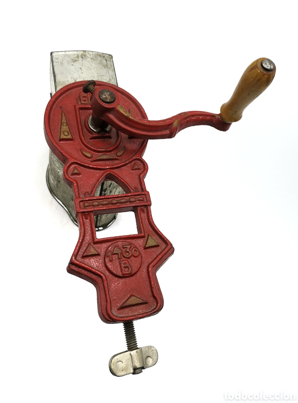 Antiquit&eacute;s: RALLADORA PICADORA ANTIGUA ELMA 1930
