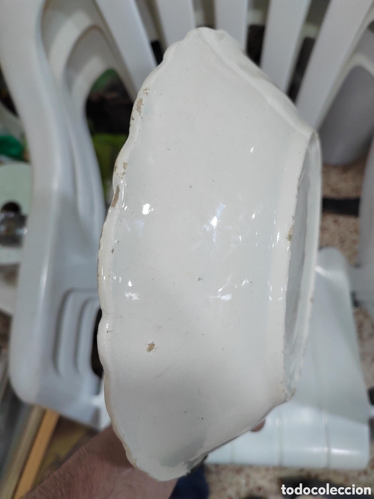 Antig&uuml;edades: Antiguo plato de cer&aacute;mica - Foto 6