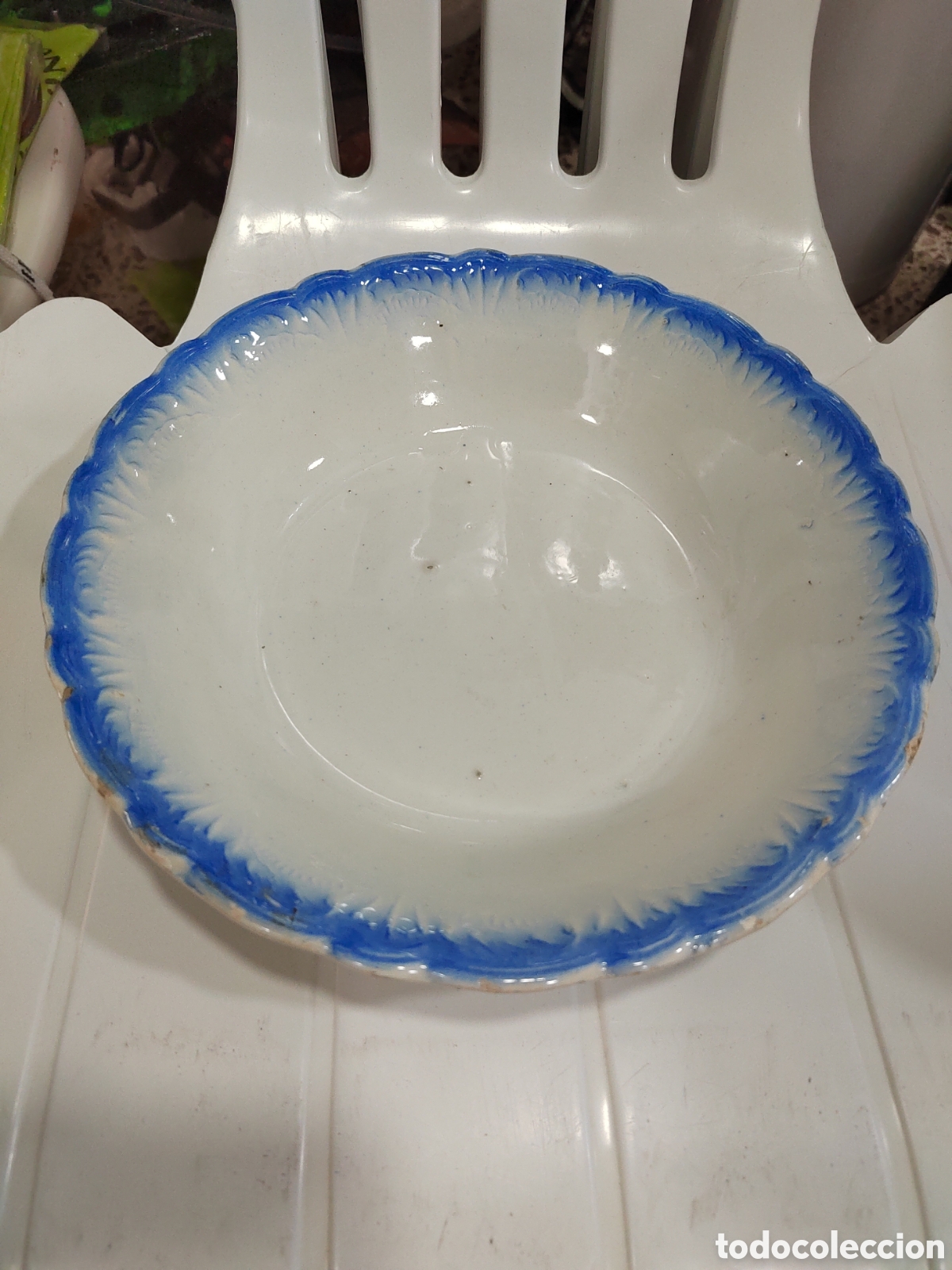 Antig&uuml;edades: Antiguo plato de cer&aacute;mica