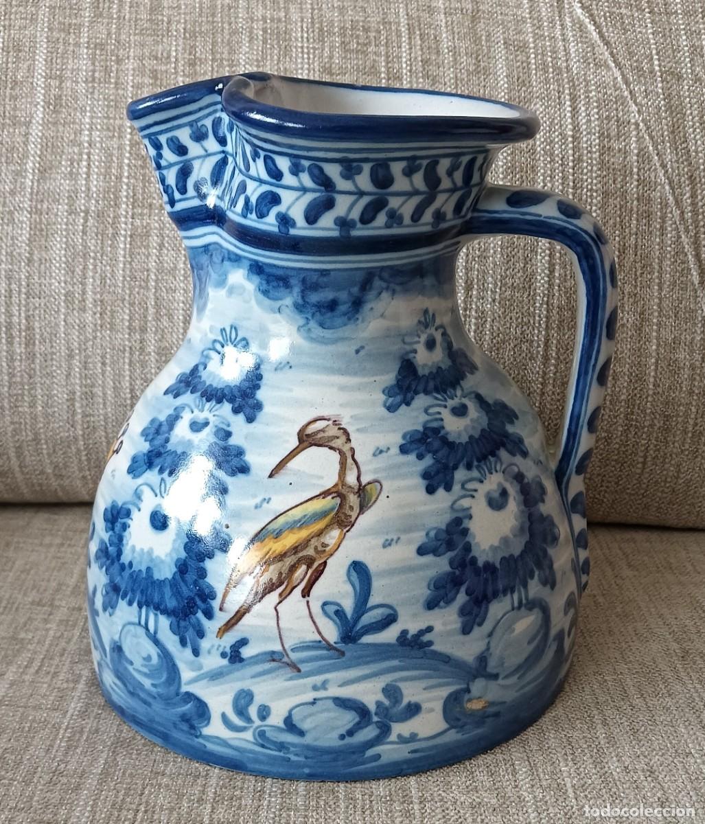 Oggetti Antichi: ANTIGUA JARRA DE CERAMICA DE TALAVERA