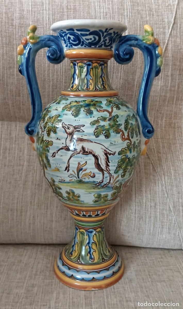 Antiguidades: ANFORA ANTIGUA CERAMICA DE TALAVERA