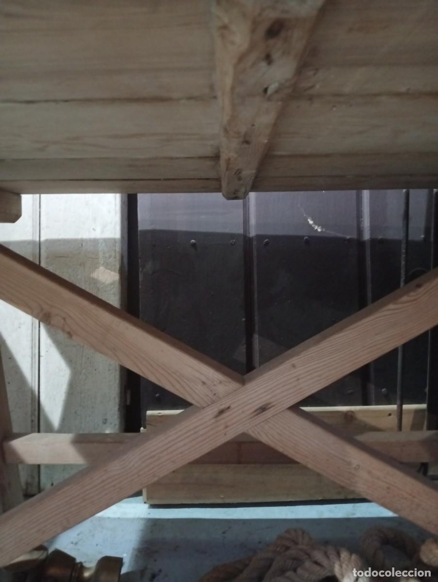Antig&uuml;edades: Mesa rustica de grandes dimensiones. Siglo XIX. - Foto 12