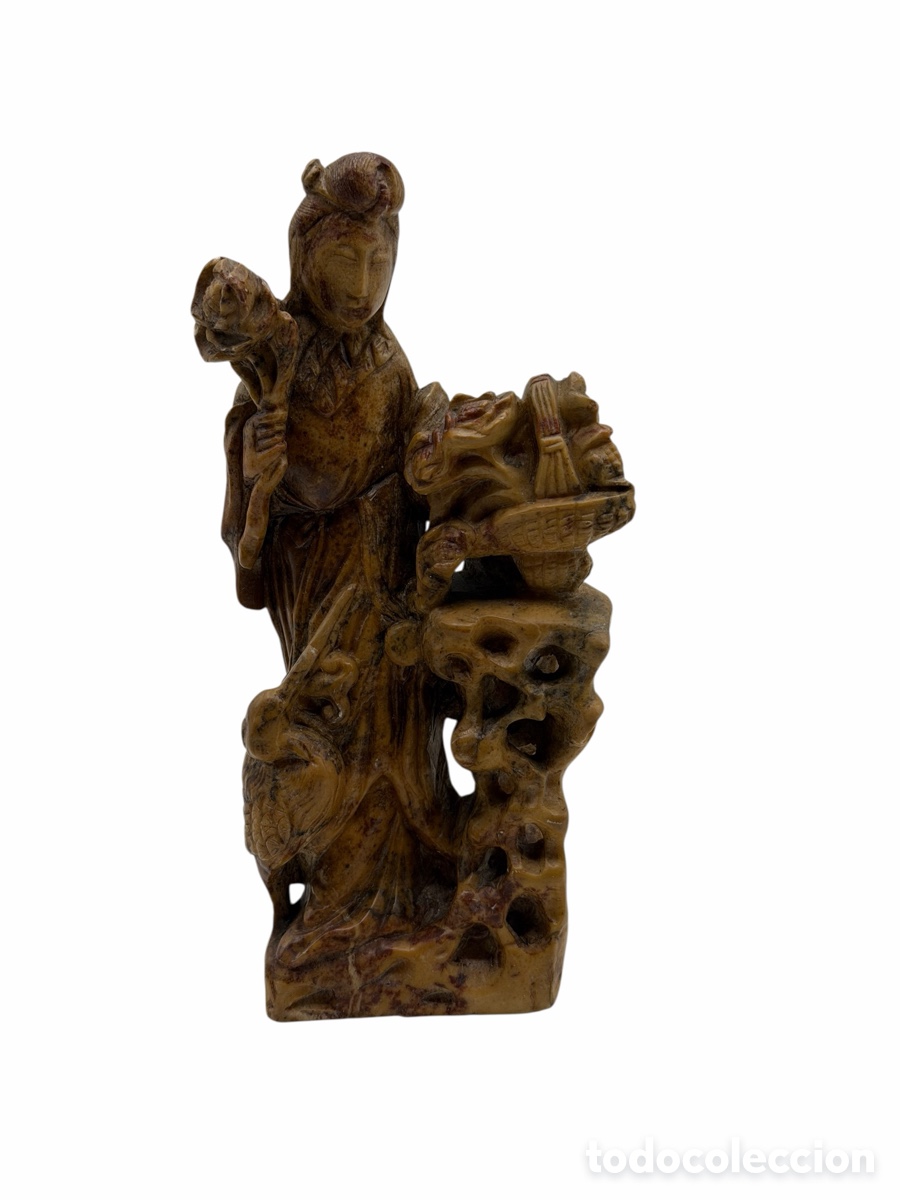 Antiquit&auml;ten: Antigua Figura de Piedra Tallada