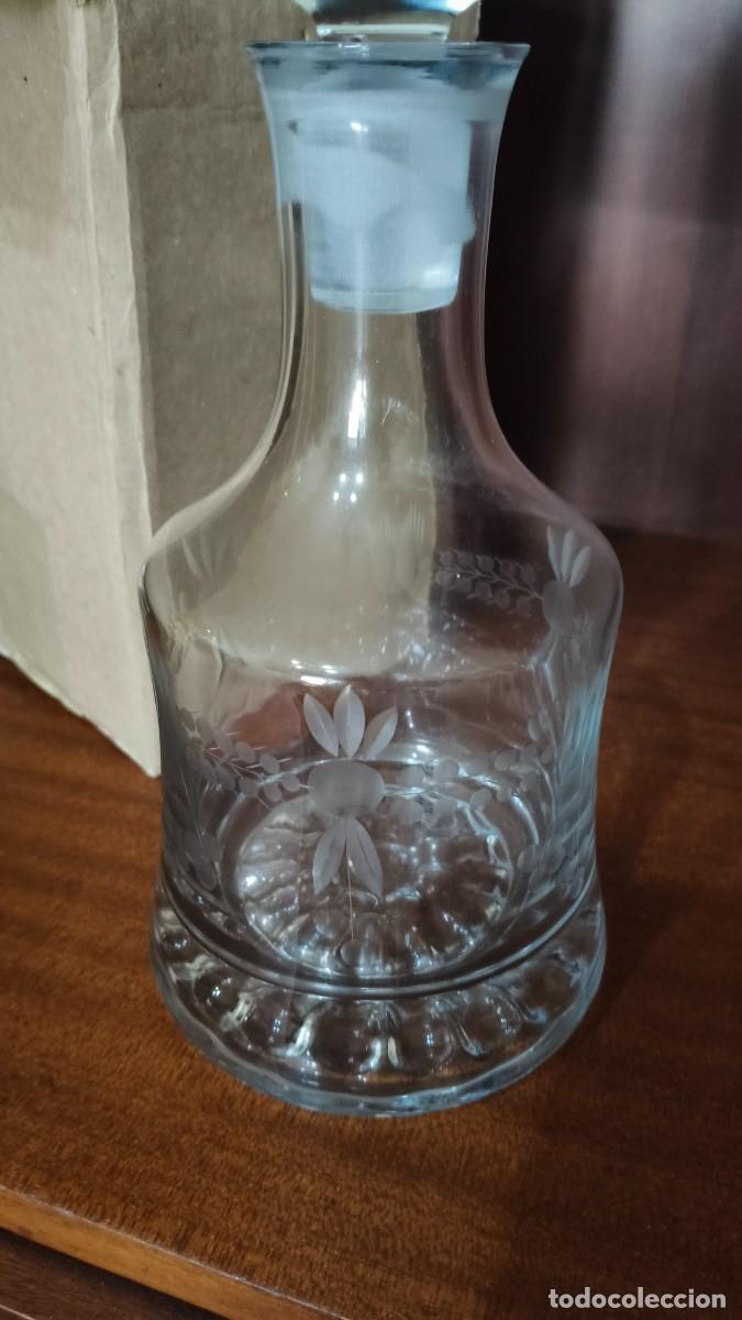 Antig&uuml;edades: Carafe a whisky cristal de boh&egrave;me 32 cm et 2,5 kg neuve dans son emballage d'origine